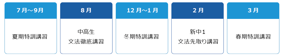 期間限定講習 子供英会話 Nesイングリッシュスクール