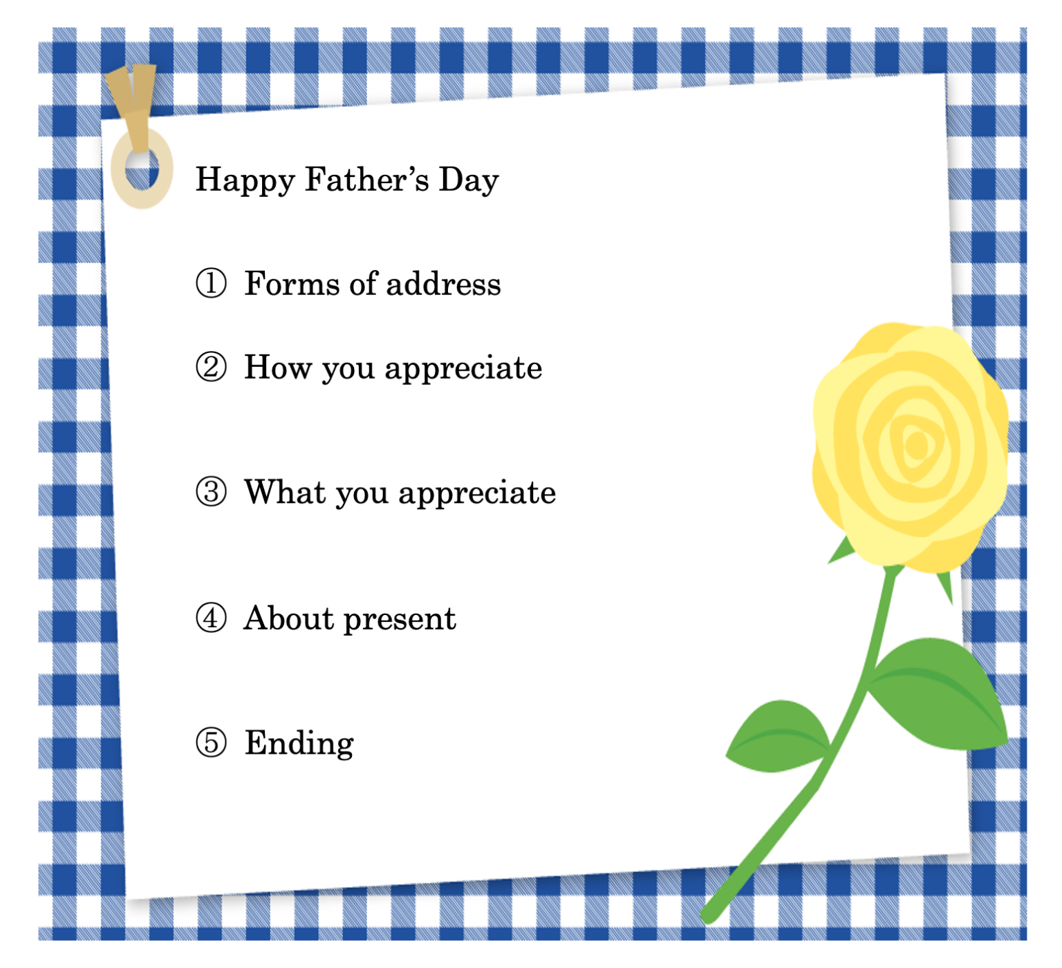 How To Write A Fathers Day Card 幼児英会話もnesイングリッシュスクール